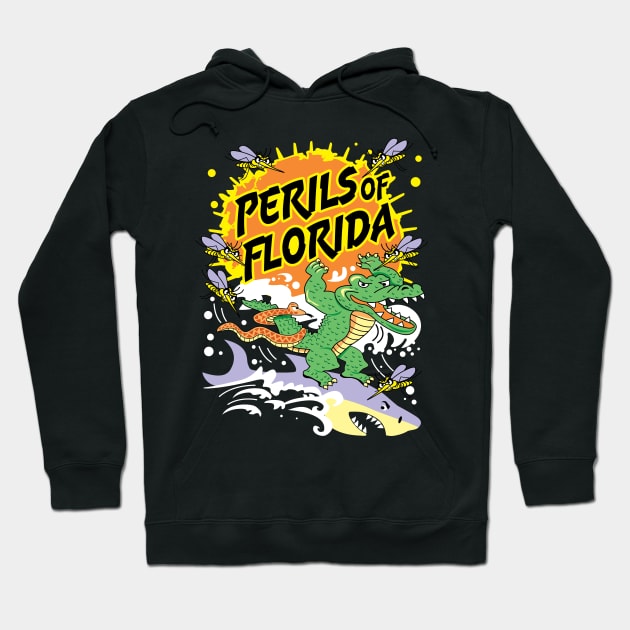 Perils of Florida #2 Hoodie by teejaya